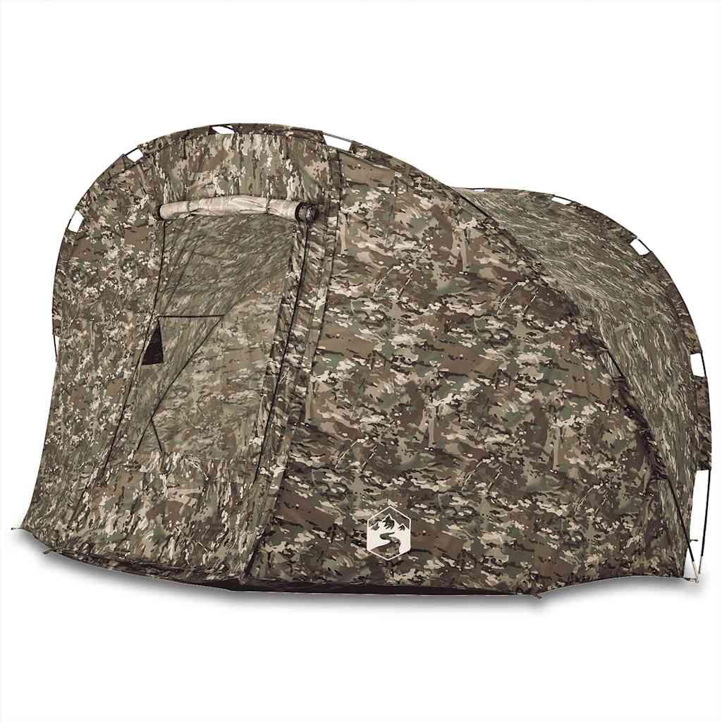 Tente de pêche VidaXL camouflage étanche 5 personnes 2/7