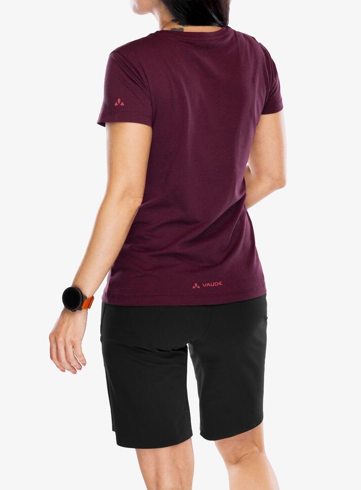 Koszulka z nadrukiem damska Vaude Cyclist T-Shirt V