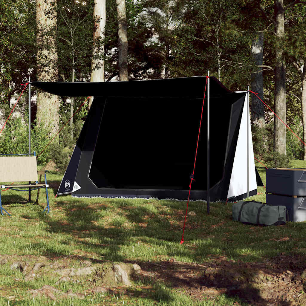 VidaXL Tente 2 Personnes - Tissu Imperméable Blanc 3/7