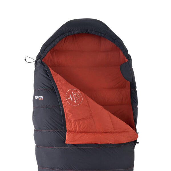 Saco-cama leve respirável Ultralite Down 150 Zip Direito 3/5