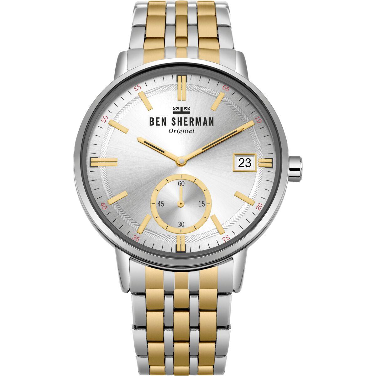 Relógio masculino ben sherman wb071gsm