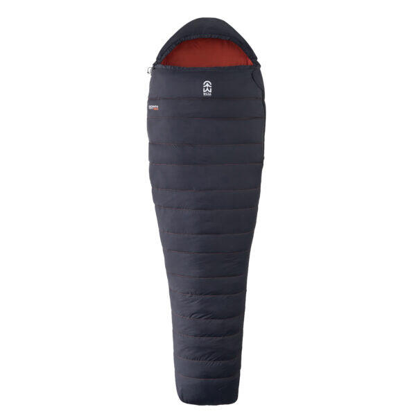 Wilsa Outdoor - Sac De Couchage Duvets Ultralite Down 150 Zip Droit Noir - Sac De Couchage - Noir - Decathlon