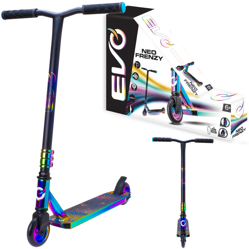 Hulajnoga wyczynowa dwukołowa dla dzieci Evo Neo-Frenzy Stunt Scooter