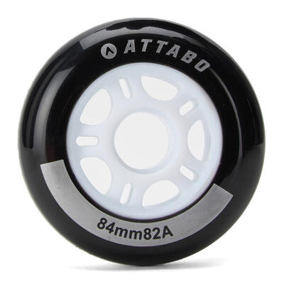 Attabo wieltjes voor rolschaatsen 84 mm 4 stuks