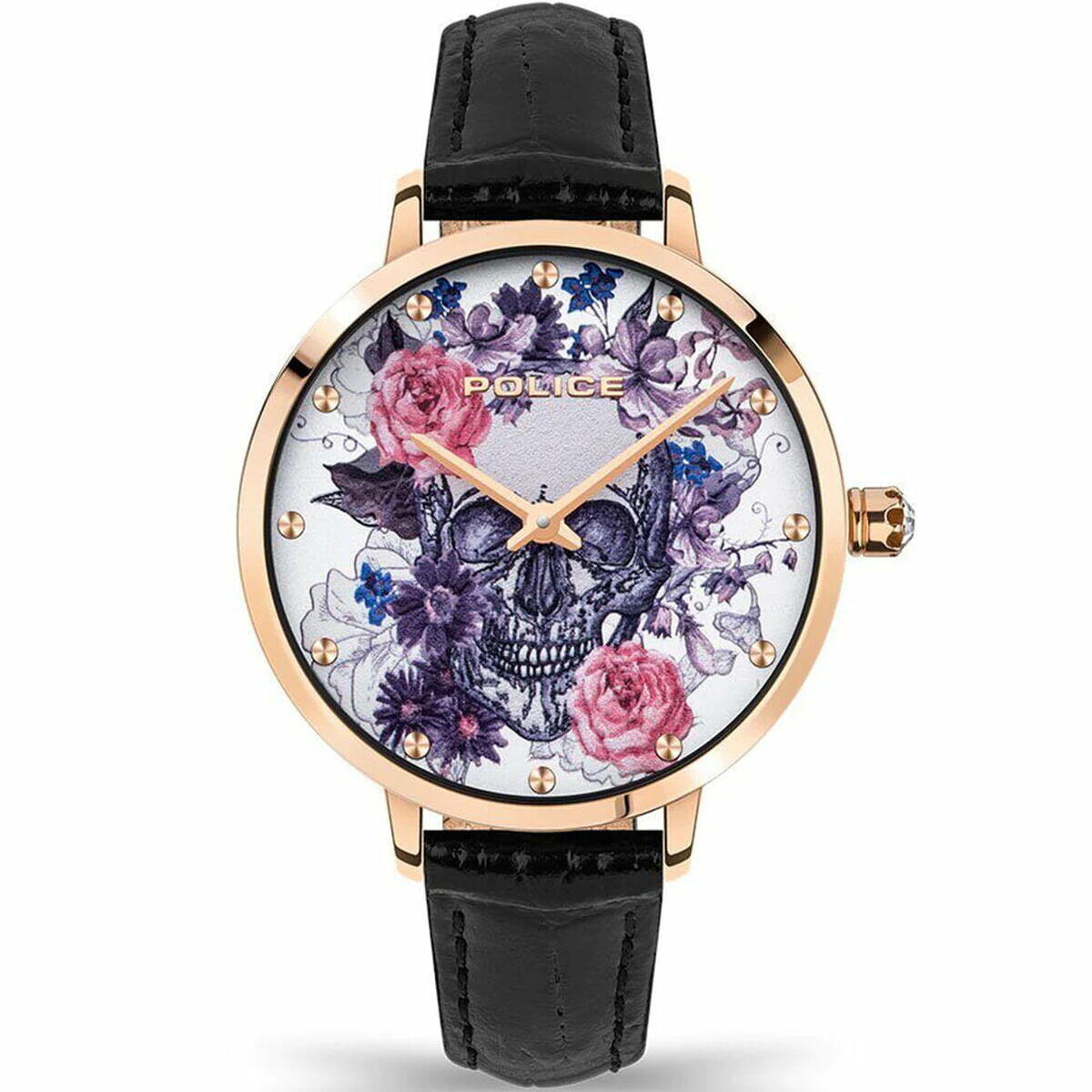 Relógio feminino police pl16032msr-01
