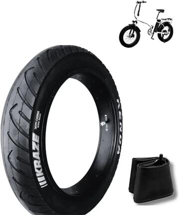 Reifen 20x4.0 1/4+Schlauch, Reifen kenda 20 x 4.0 fat bike mtb 20" EV