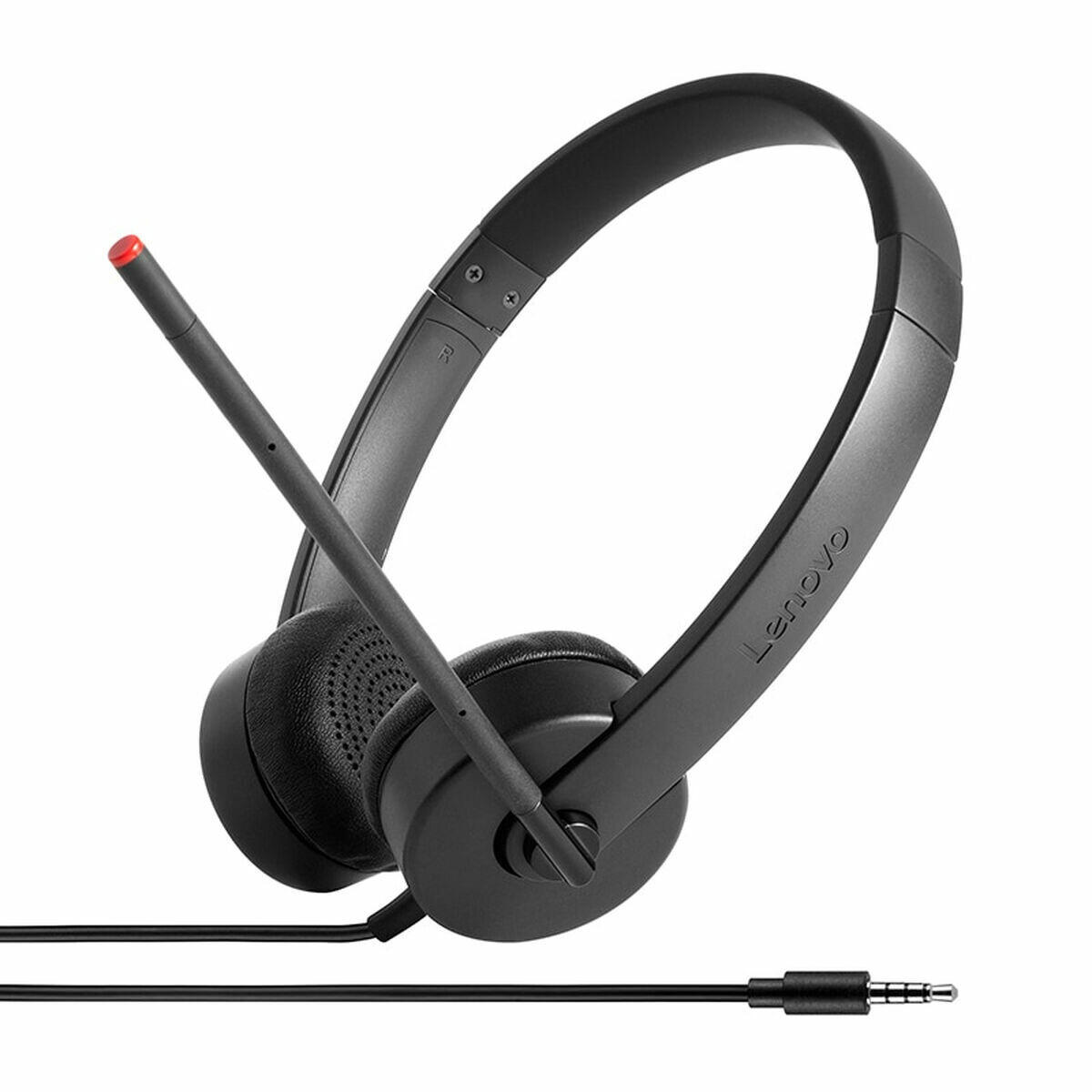 Auriculares lenovo 4xd0k25030 preto