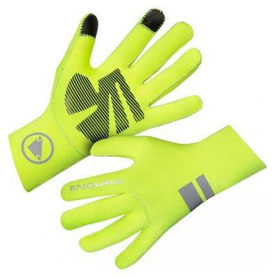 Heren fietshandschoenen endura fs260-pro nemo glove ii hi-viz