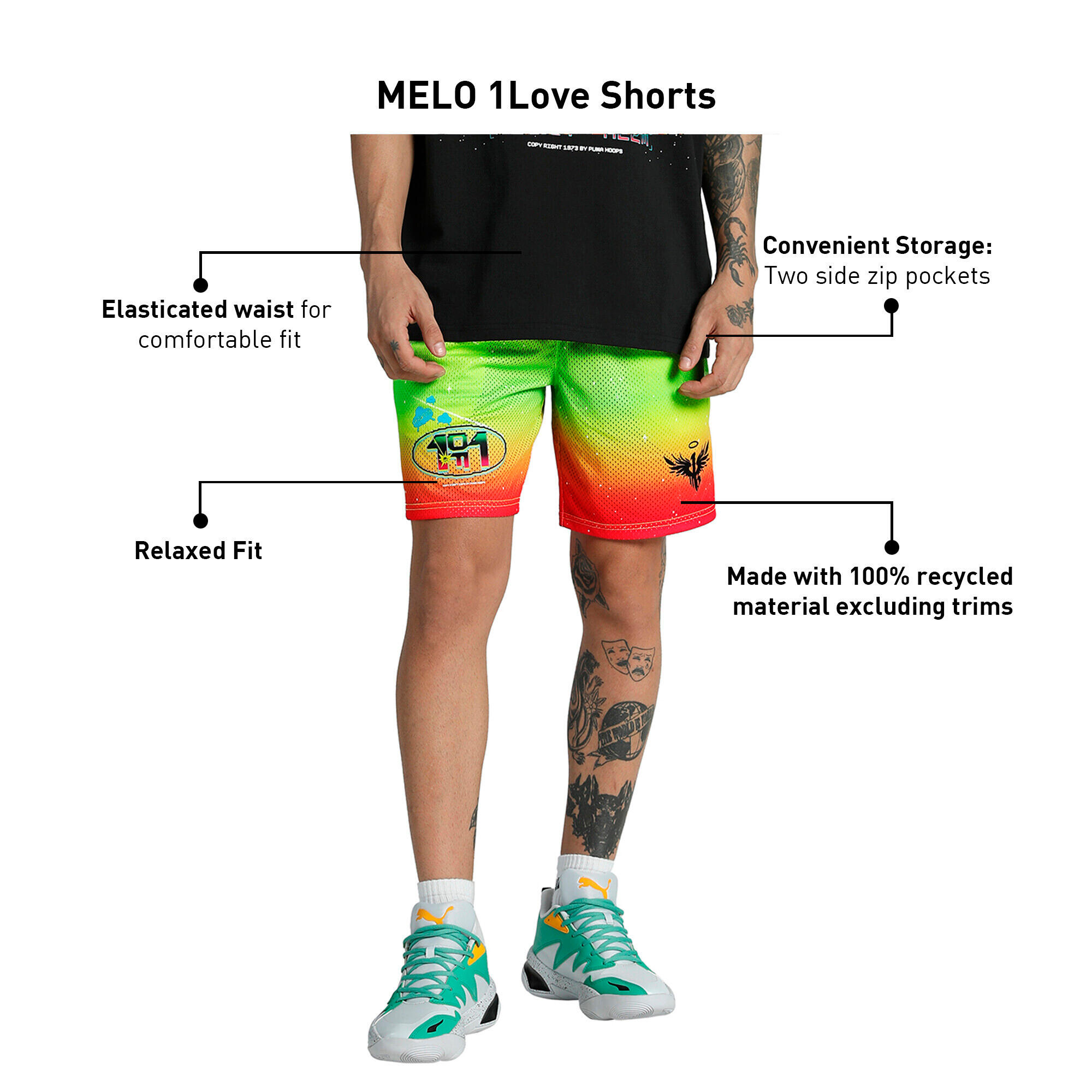 Korte Puma Melo 1Love 7/7