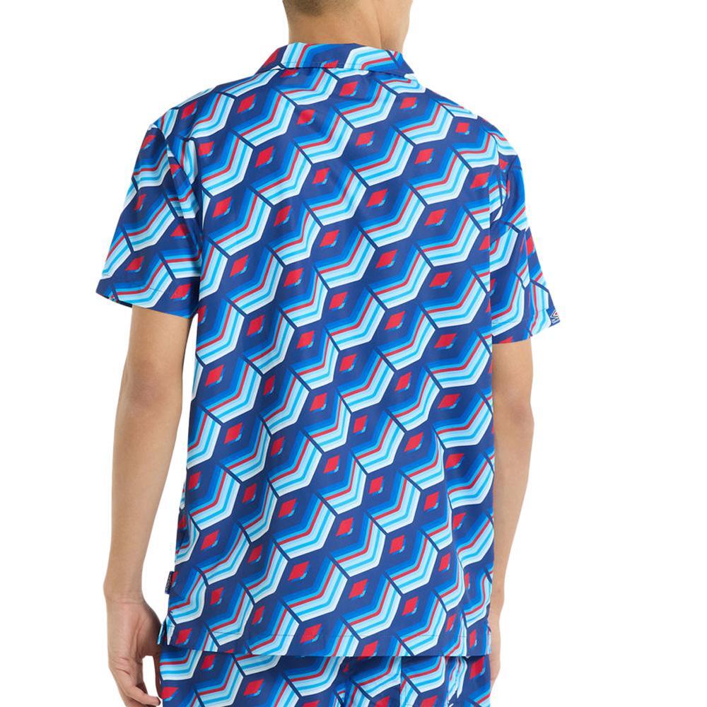 Camicia Stampata Uomo Umbro Regale Blu 2/2