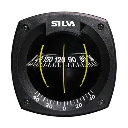 Silva - Compas Montage Cloison, Clinomètre, Éclairage Silva 125b/h Pacific - Boussole - Noir - No Size - Decathlon