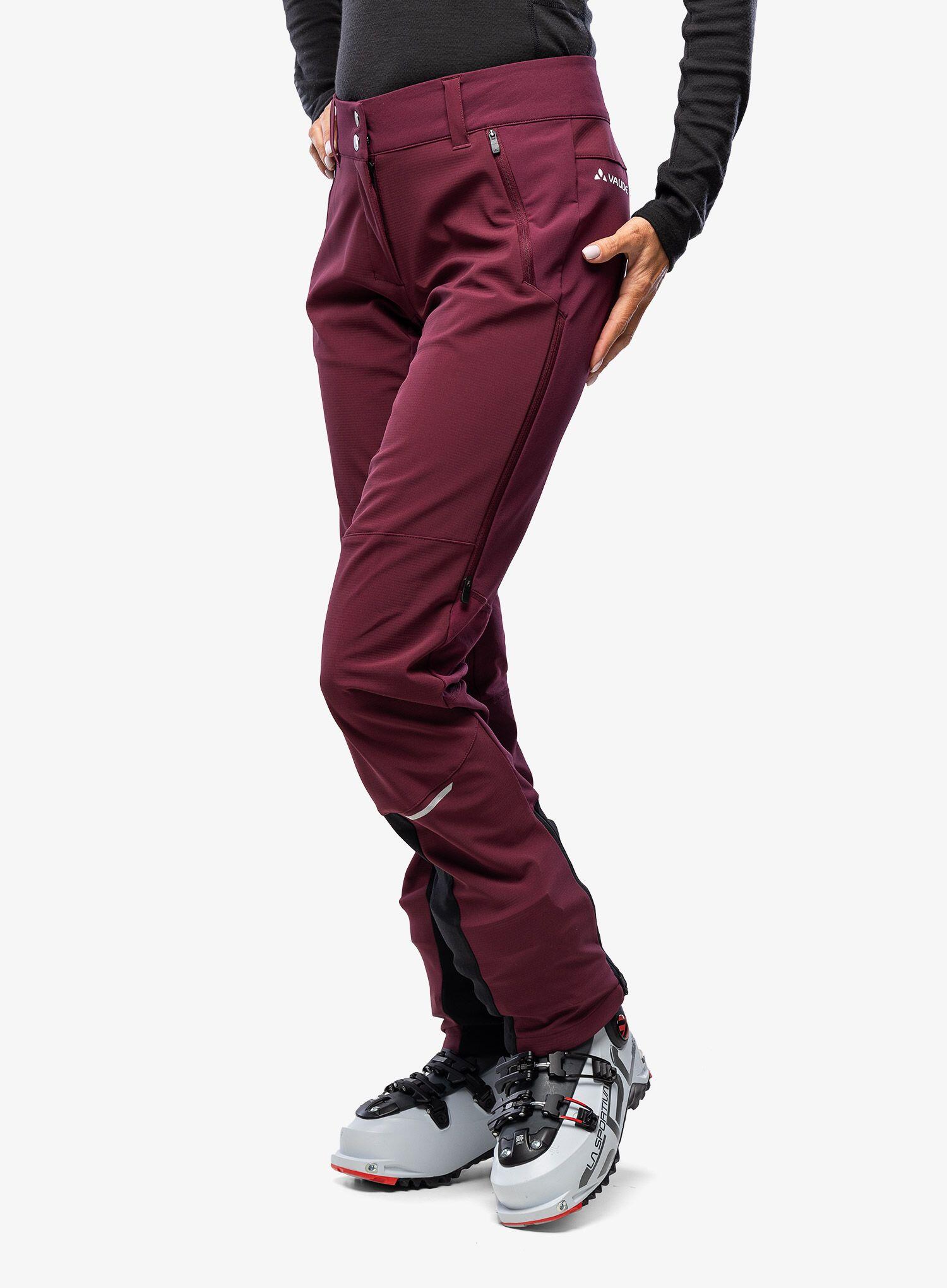 Spodnie softshell damskie Vaude Larice Pants IV 3/7