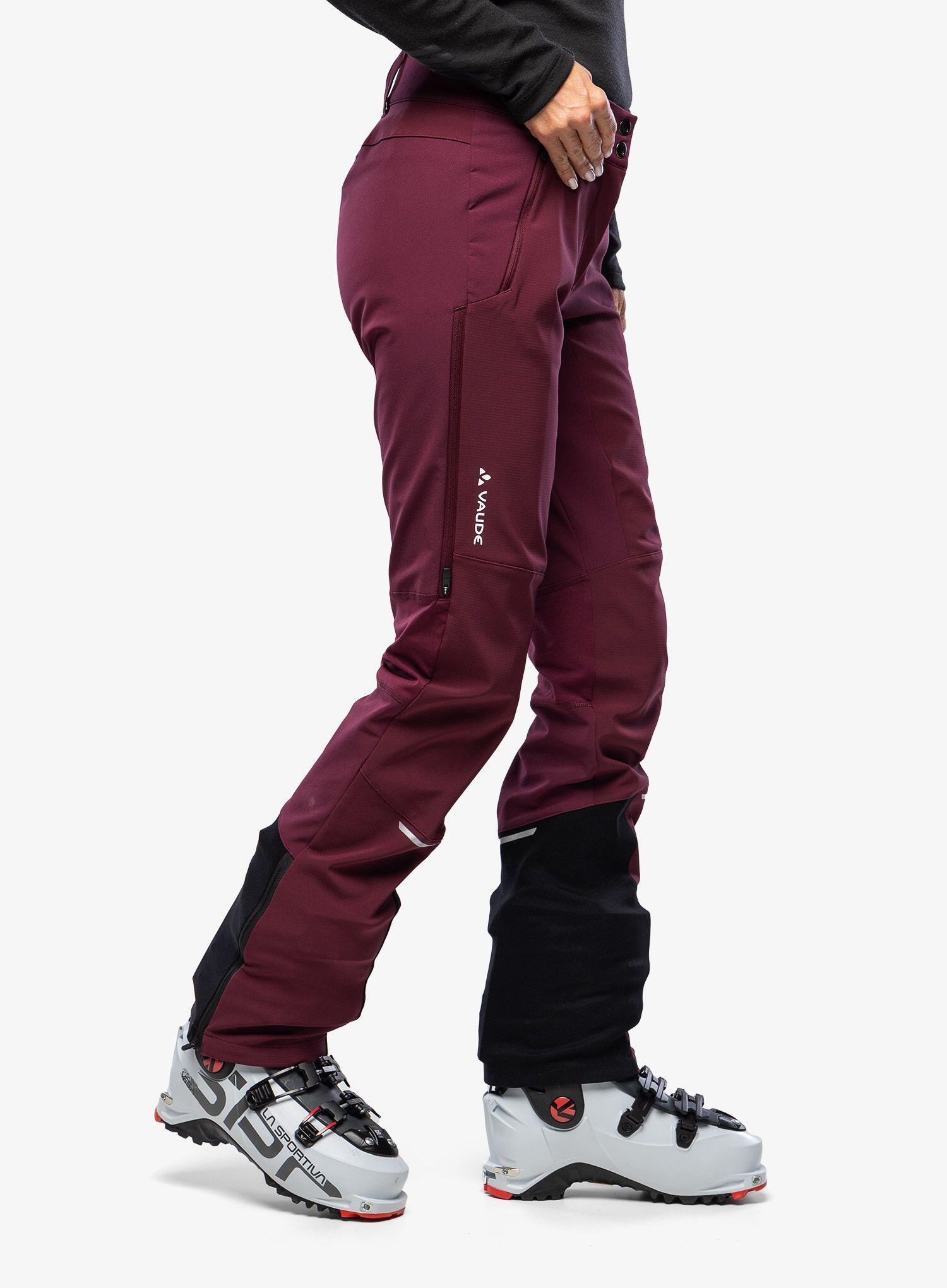 Spodnie softshell damskie Vaude Larice Pants IV 4/7
