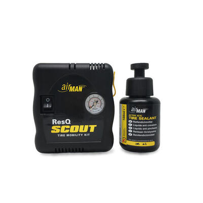 Luftkompressor mit Reparaturset Airman ResQScout