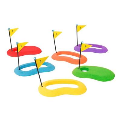 Golfzielscheiben aus Schaumstoff Spordas (x6)