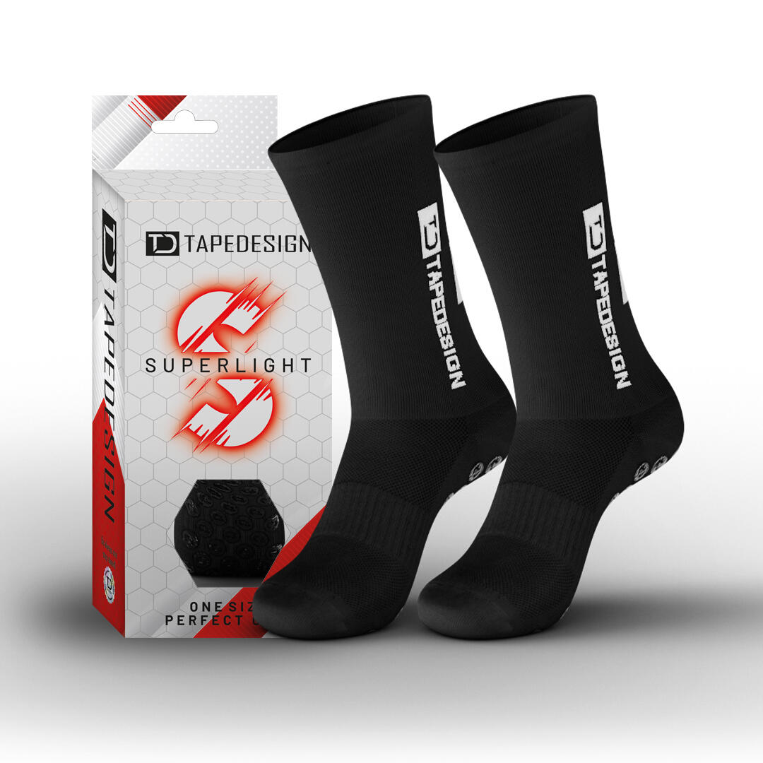 Tapedesign - Chaussettes Tape Design Allround Superlight - Chaussettes - Noir - Taille Unique - Decathlon