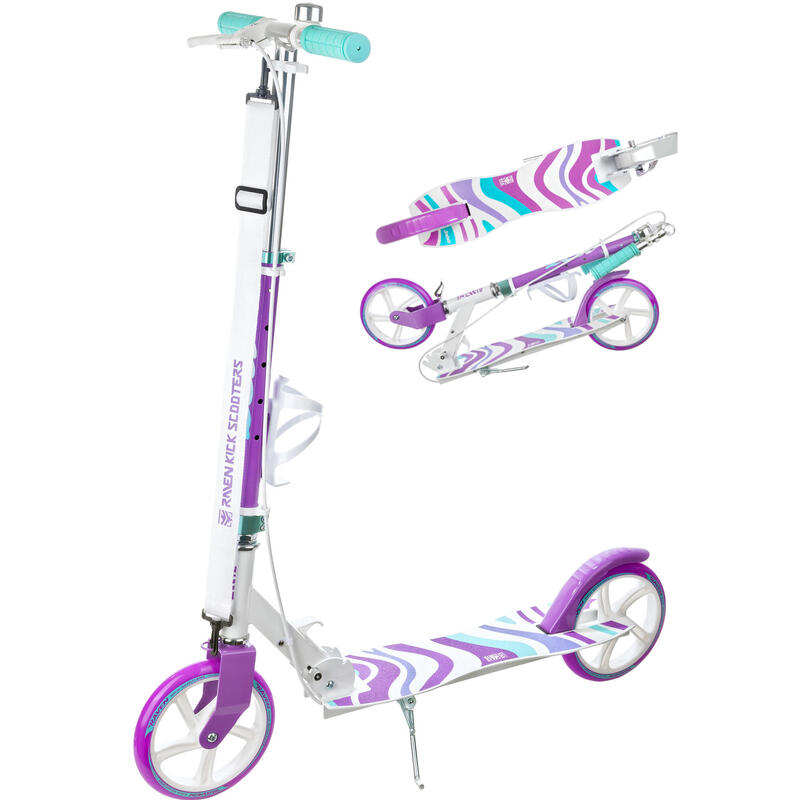 Skládací koloběžka Raven Zea ABEC9 200mm s ruční brzdou