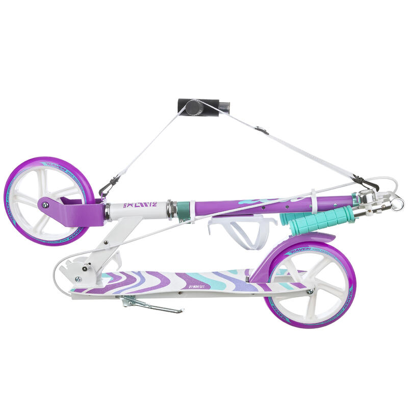 Skládací koloběžka Raven Zea ABEC9 200mm s ruční brzdou
