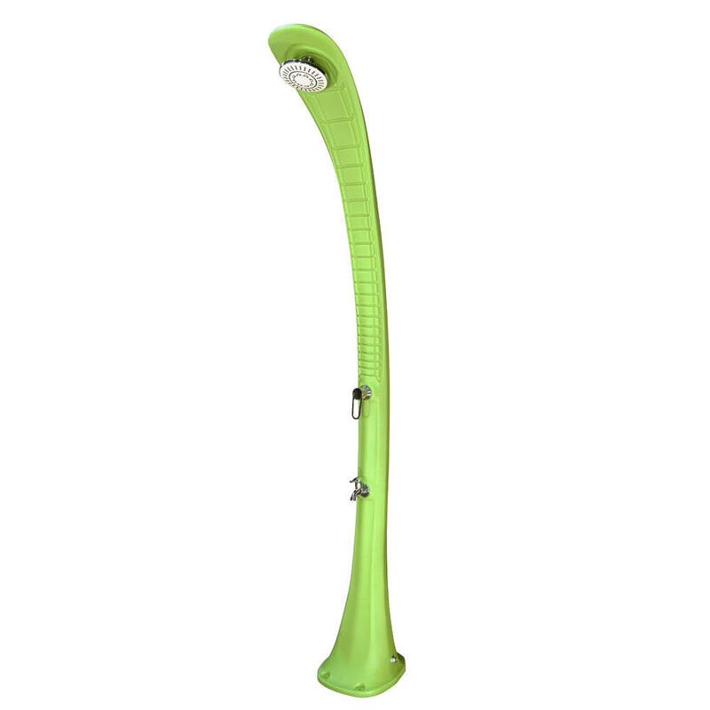Prysznic ogrodowy solar Cobra 32L z obrotowym podkładem - PEHD - 217 cm