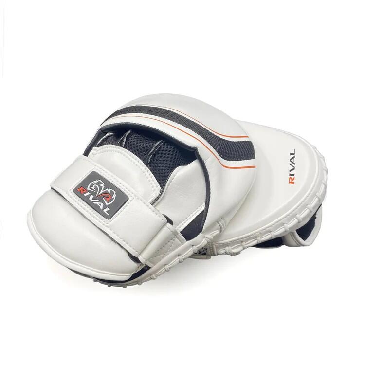 Tarcze Bokserskie Rival RPM1 Ultra Punch Mitts Białe 3/4