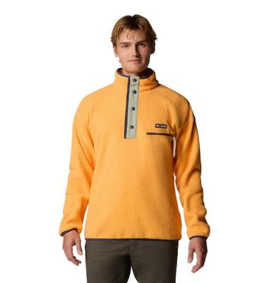 Columbia helvetia ii fleece sweatshirt met halve drukknopen voor heren