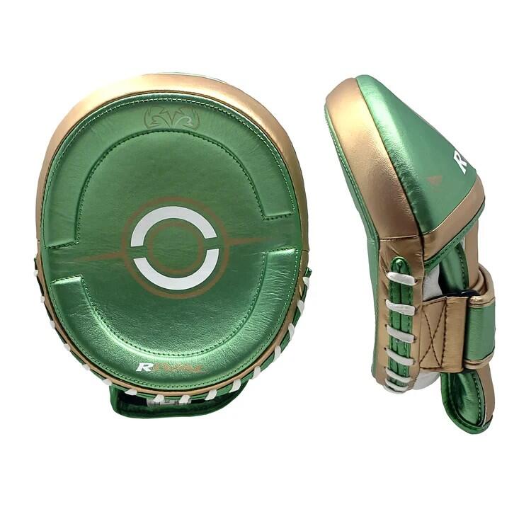 Tarcze Bokserskie Rival RPM100 Professional Zielono-Złote 2/3