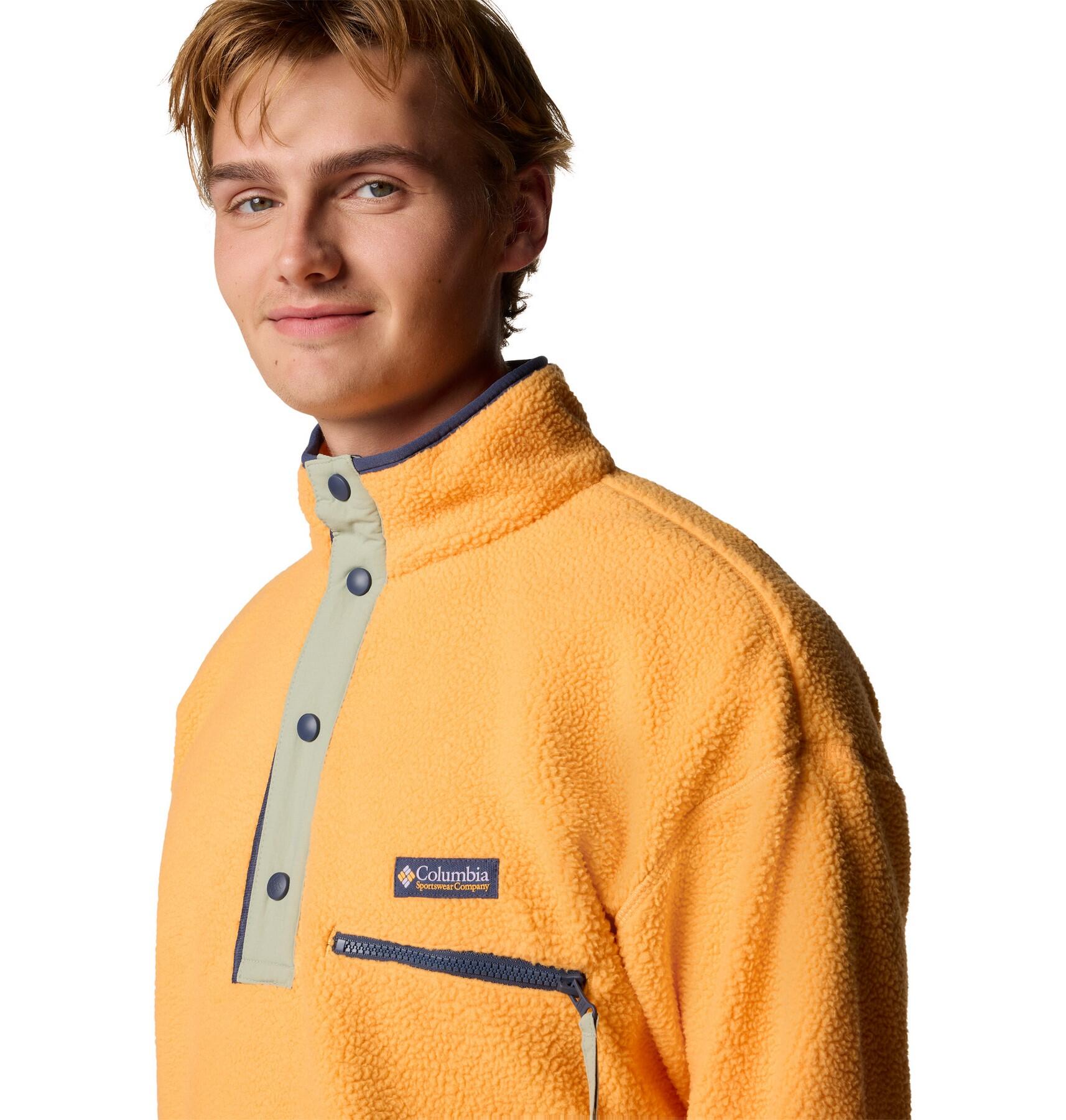 Sweat-shirt polaire à demi-pression Columbia Helvetia II pour homme 5/5