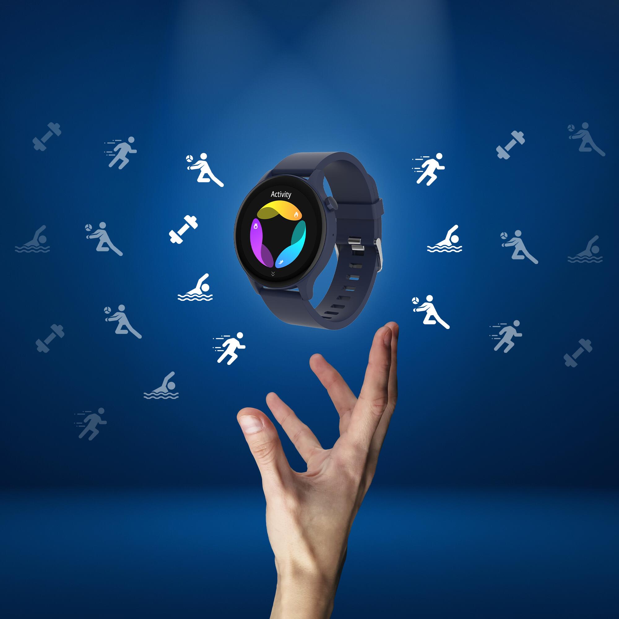 Smartwatch - Volledige Belfunctie - 100+ sportmodi - Hartslagmeter - SWC338BU 5/7