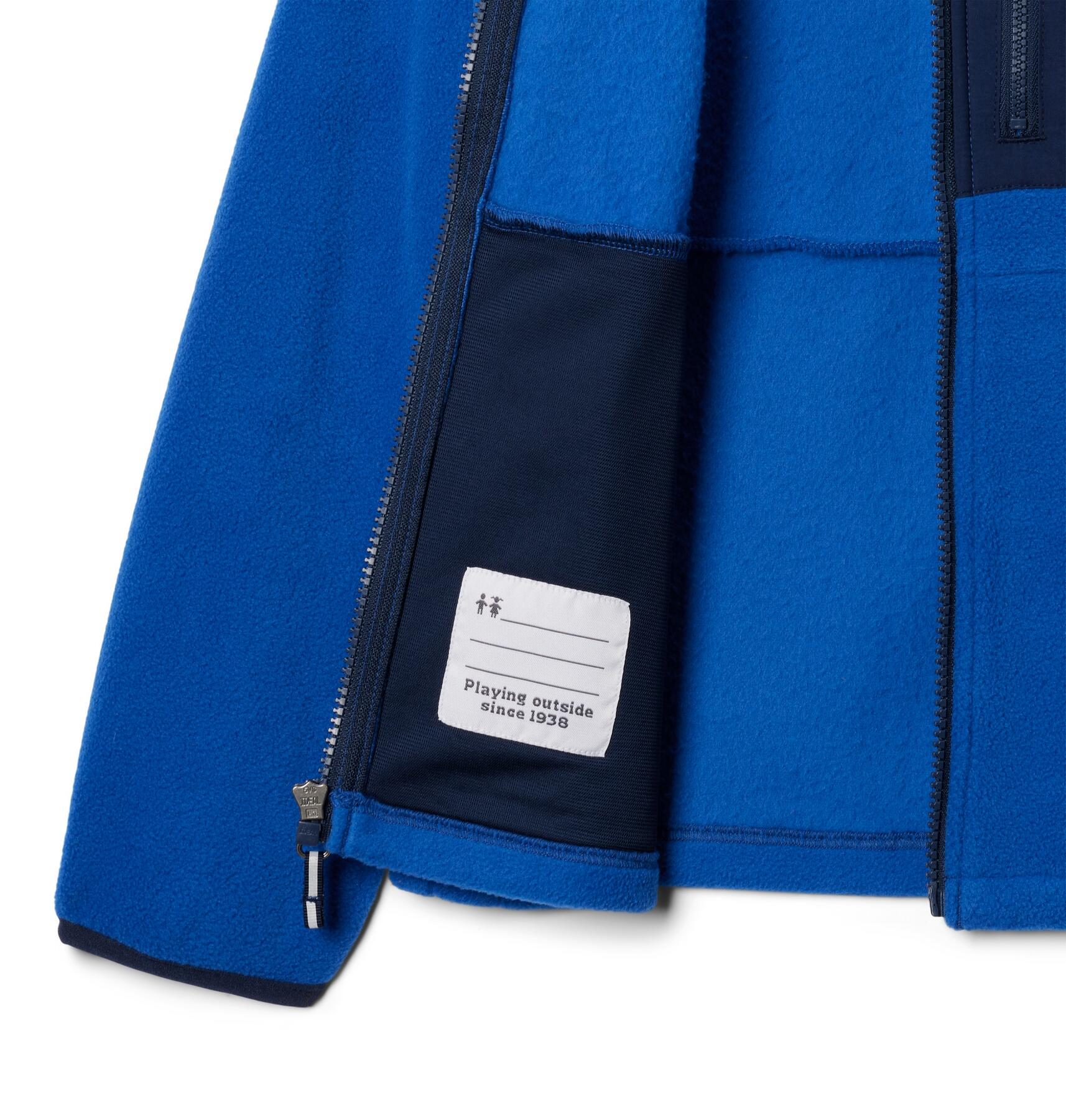 Veste polaire enfant Columbia Fast Trek IV à fermeture éclair intégrale 3/4