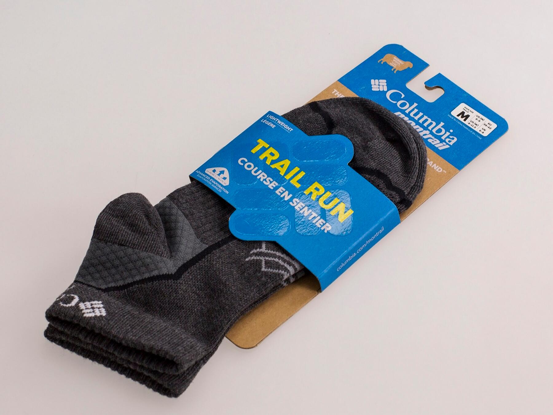 Skarpetki biegowe Unisex Columbia Run Low Cutblack 6/6