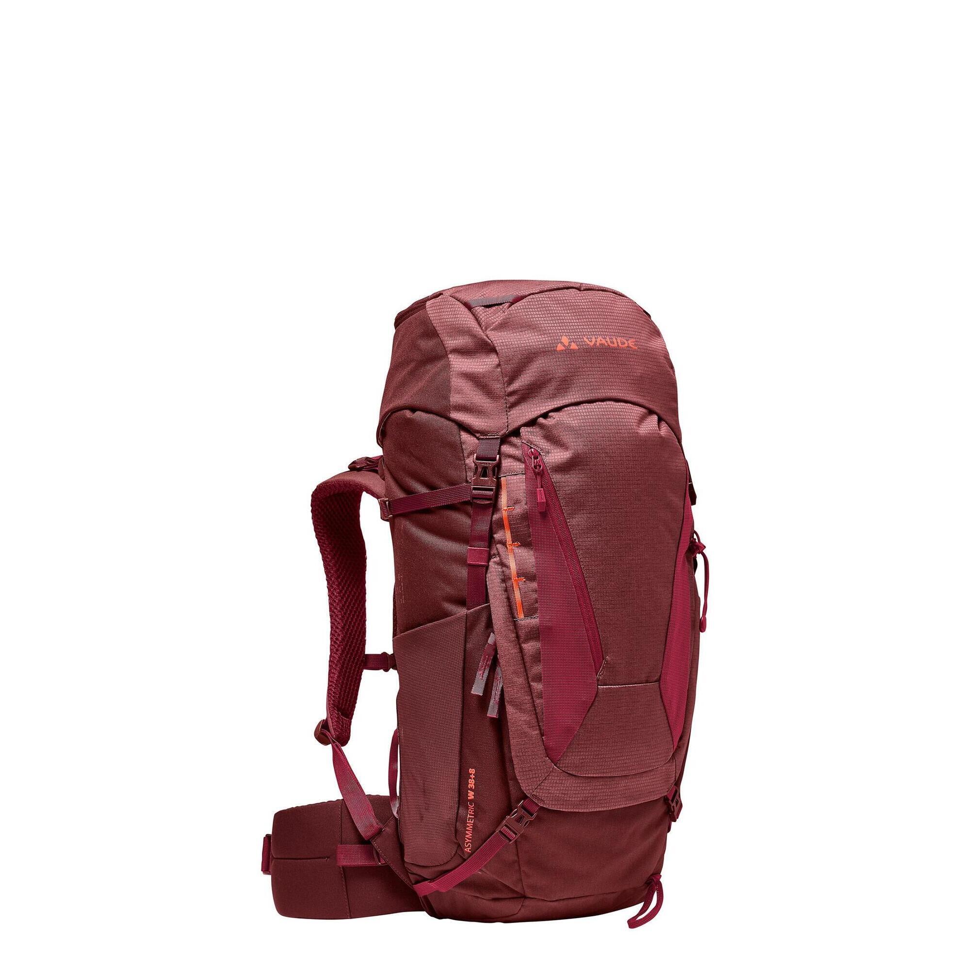 Plecak trekkingowy damski Vaude Asymmetric 38+8 - dark cherry