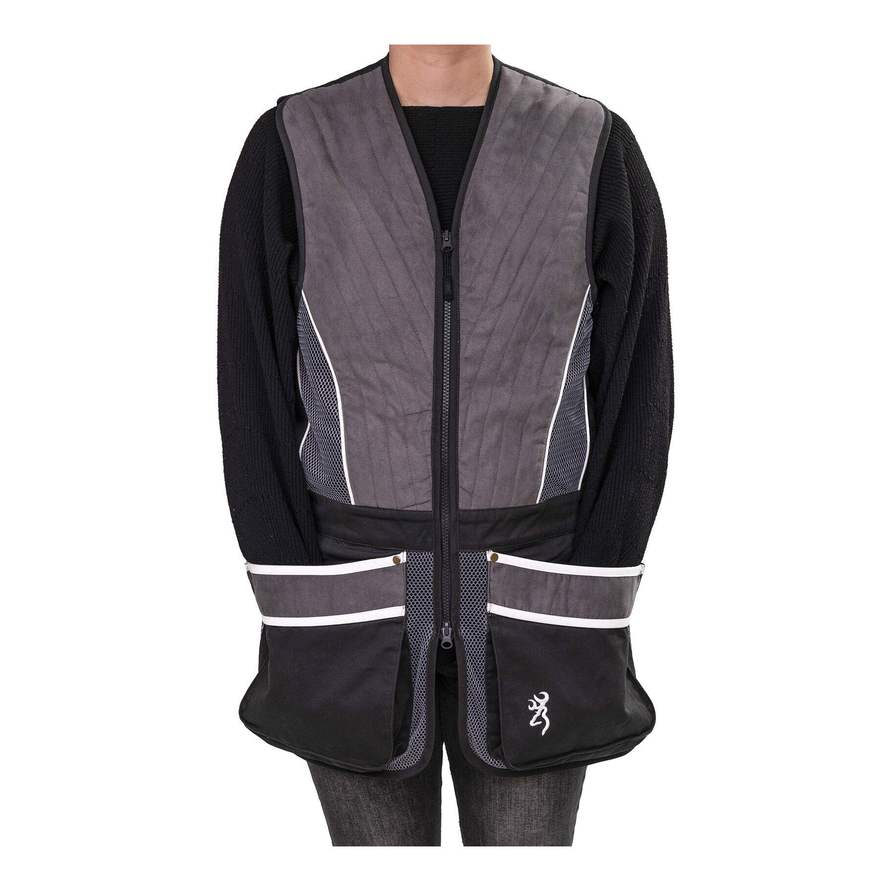 Schietvest Pro Sport Grijs Heren XL 4/5