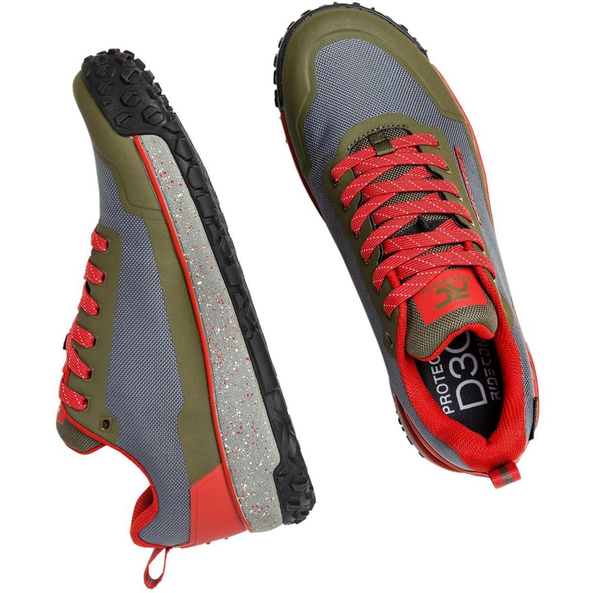 Tallac Flat herenschoen - Charcoal/Oxblood 4/5