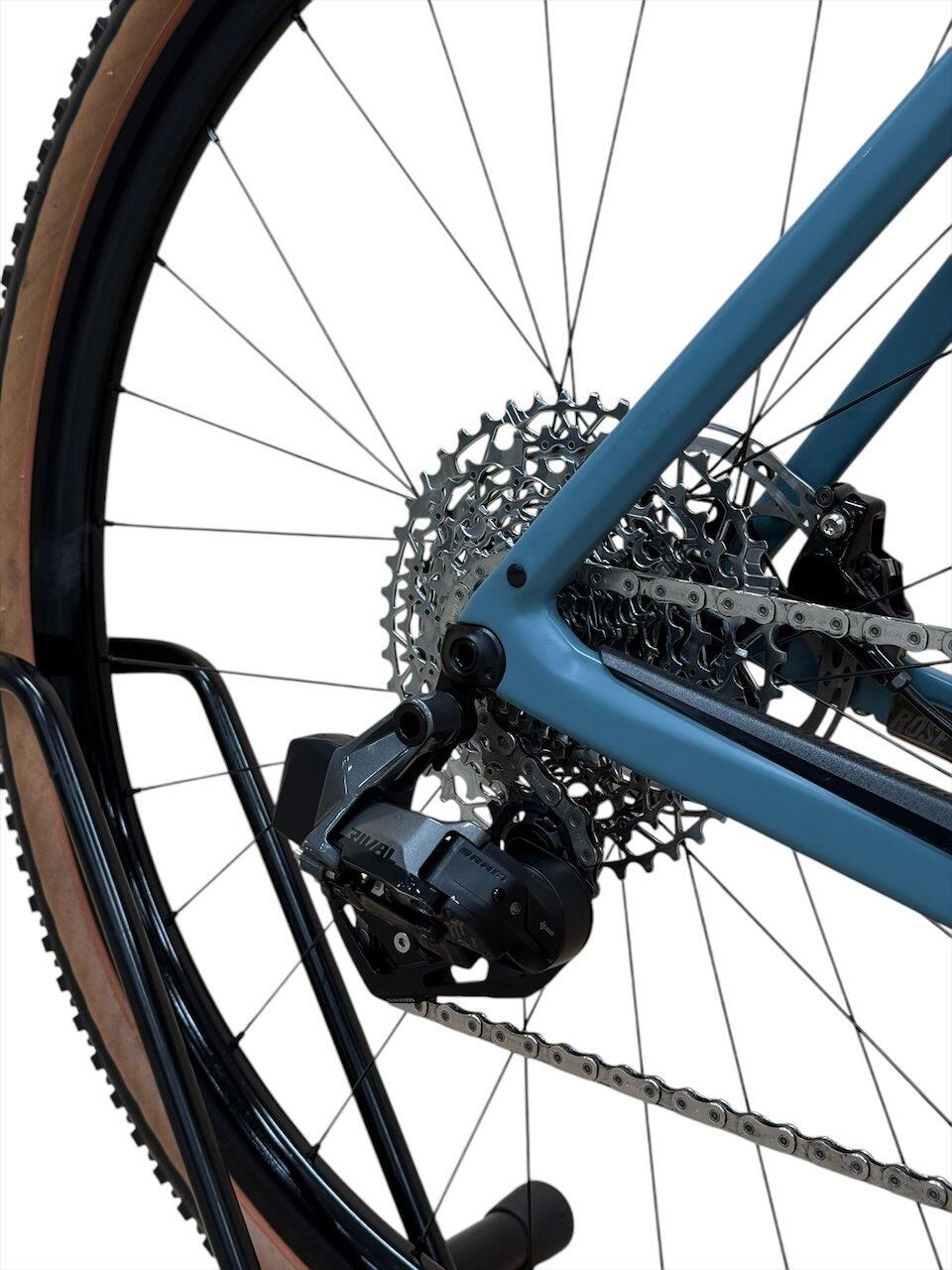 Refurbished - Gravelbike Rose Backroad Rival eTap AXS XPLR Carbon - Zeer goed 6/7