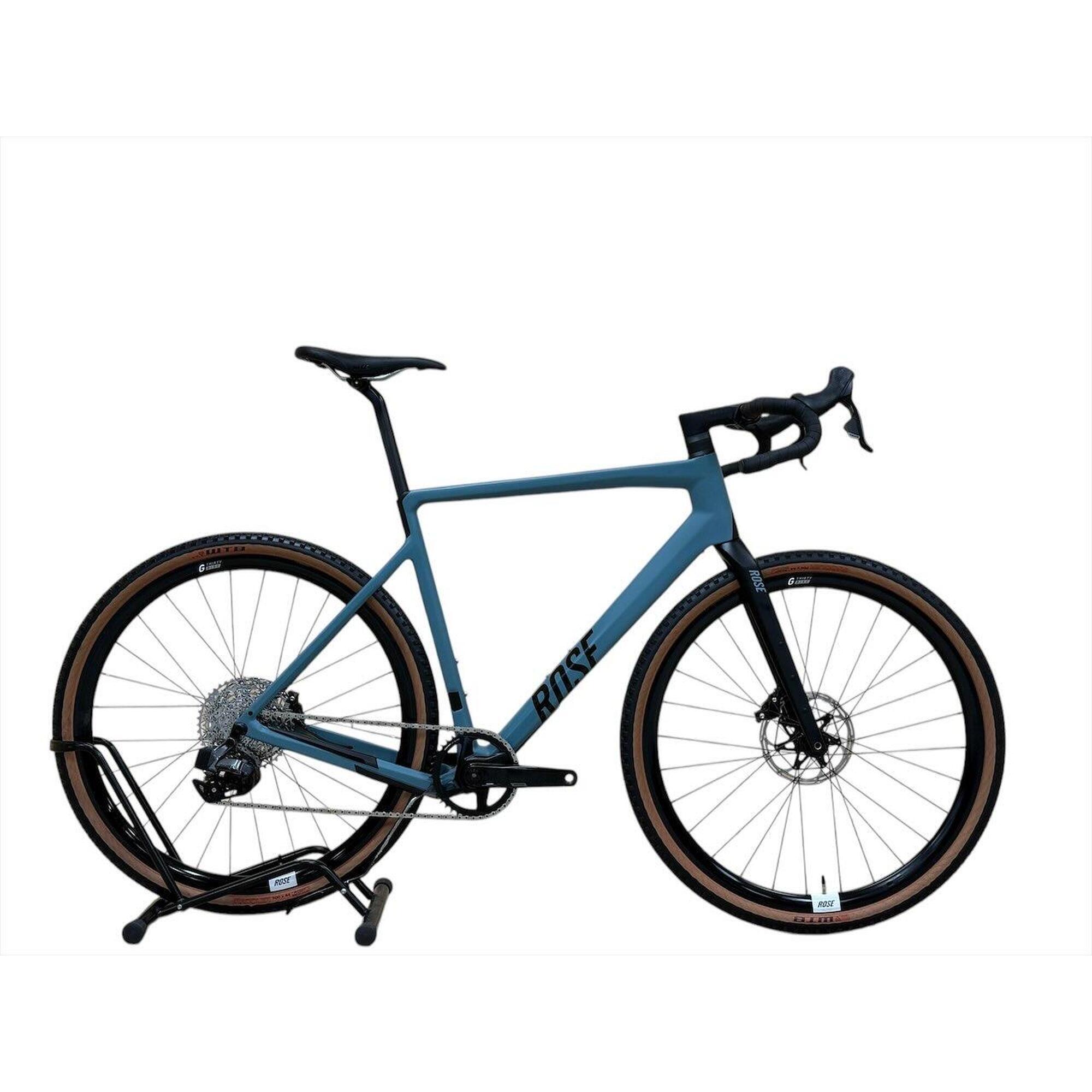 Second life - Rowery Gravel Rose Backroad Rival eTap AXS XPLR Carbon - Jak nowy
