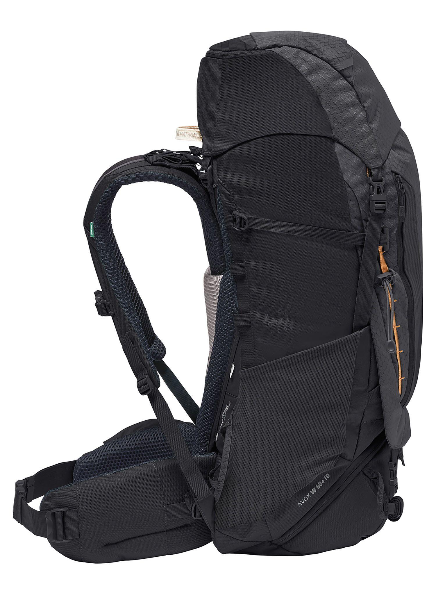 Plecak trekkingowy damski Vaude Avox 60+10 - black 4/7