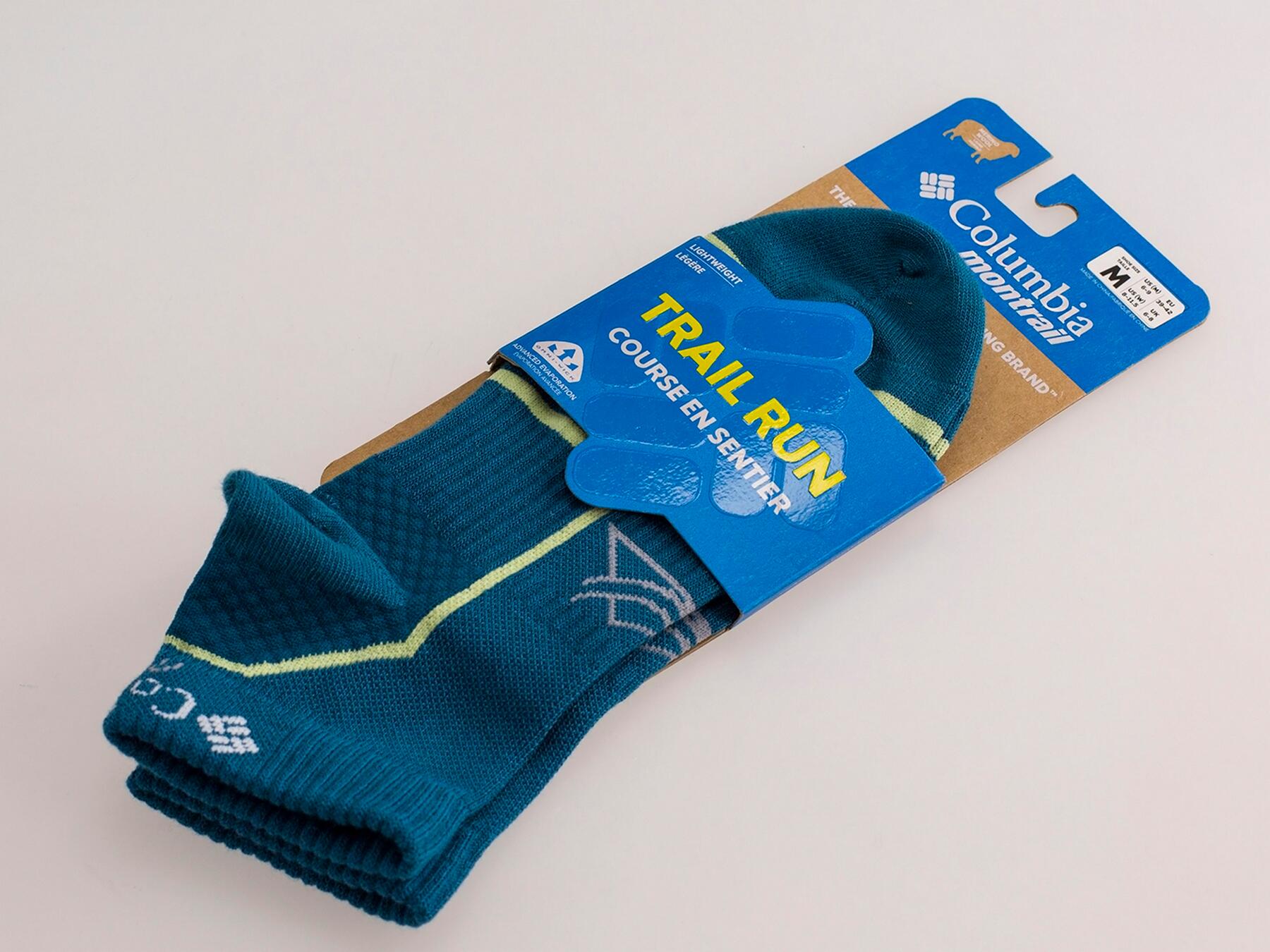 Skarpetki biegowe Unisex Columbia Run Low Cutblack 6/6