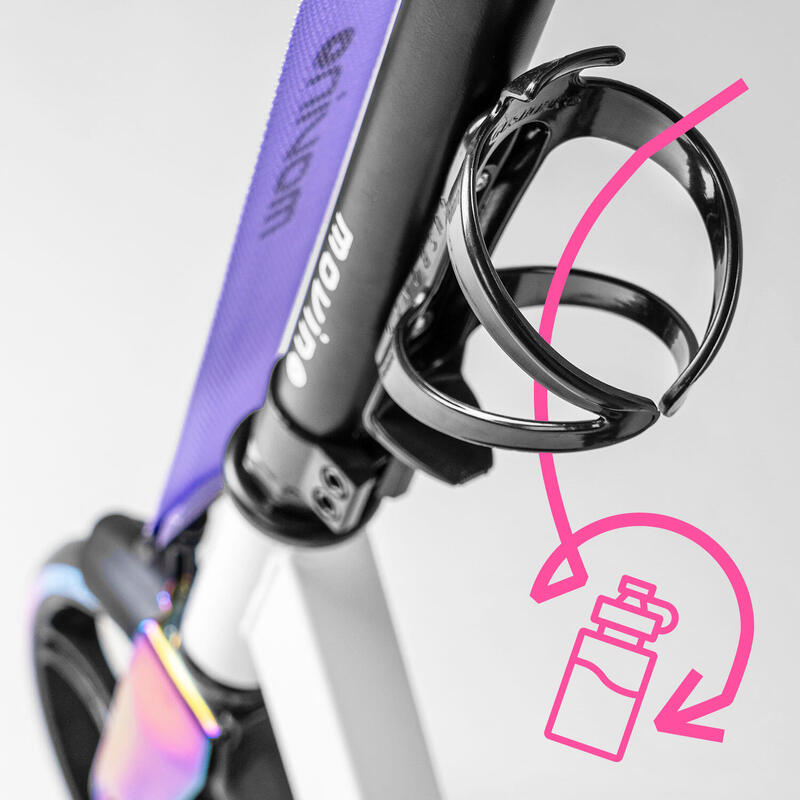 Scooter urbana Movino Infinity Rainbow para crianças, adolescentes e adultosy-90