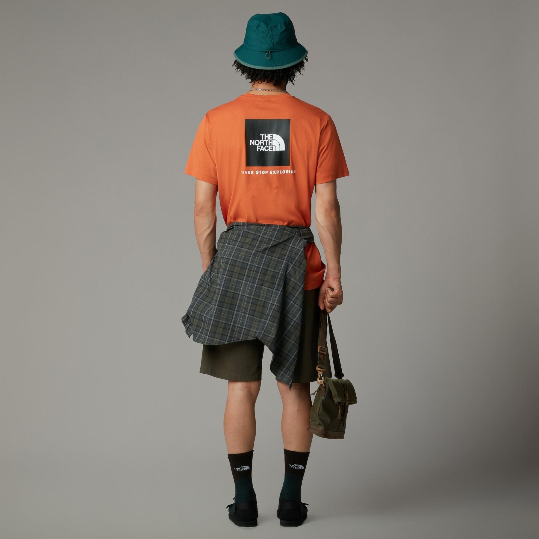 T-shirt pour homme The North Face Box Orange 5/5