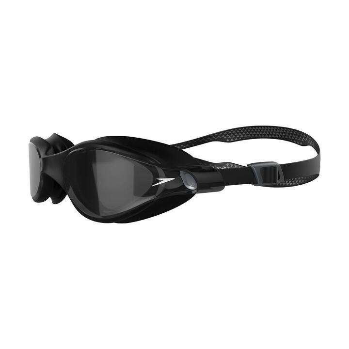 Lunettes De Ski Kroops Noir - Verre Fumé Ciel - Avec Sangle - Neuf