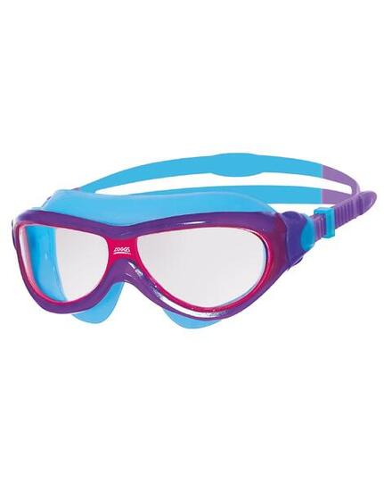 Maschera Zoggs Phantom Junior - Viola/Azzurro/Trasparente