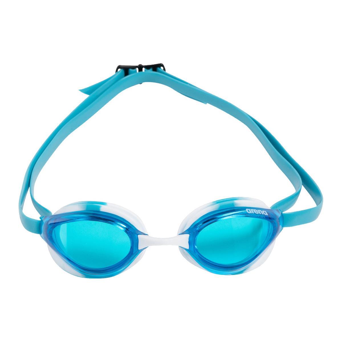 Arena Python Swim Goggles - Blue / White / Sky | Decathlon