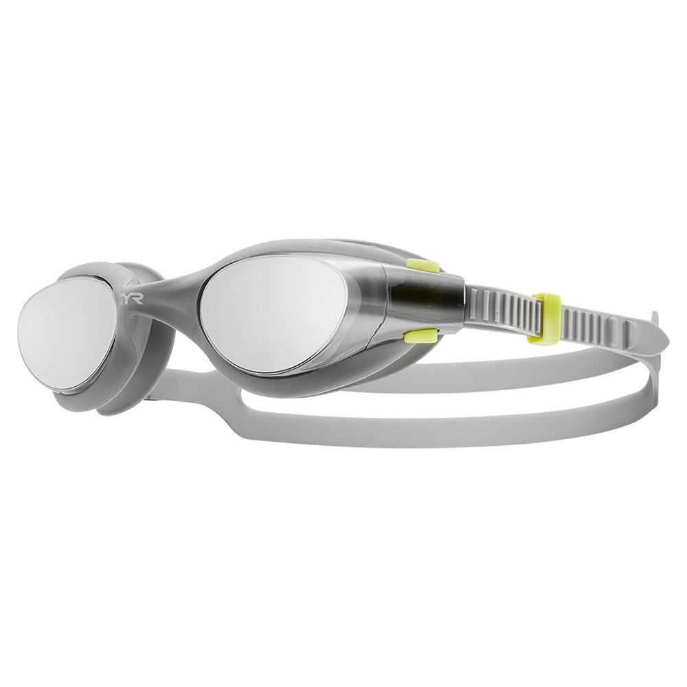 TYR Vesi Mirrored Goggles - Grey/Yellow 2/4