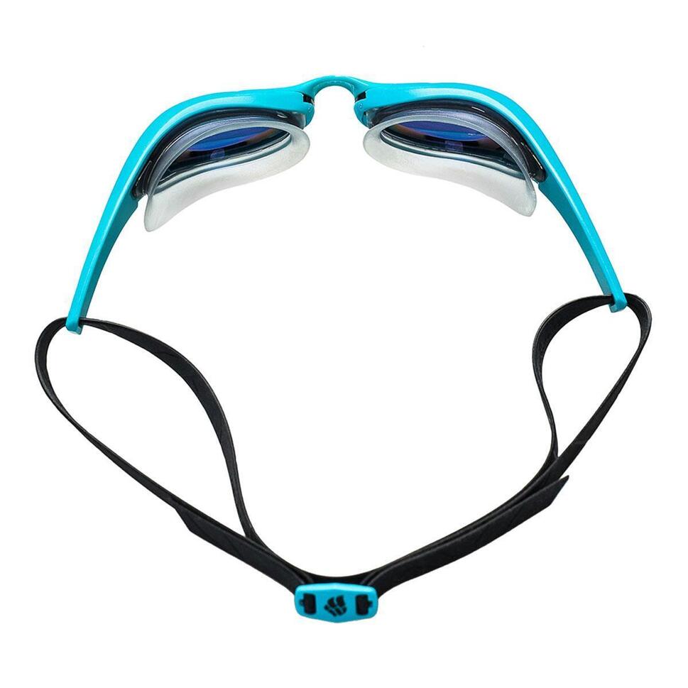 Gogle Lustrzane Mad Wave Razor Rainbow Azure