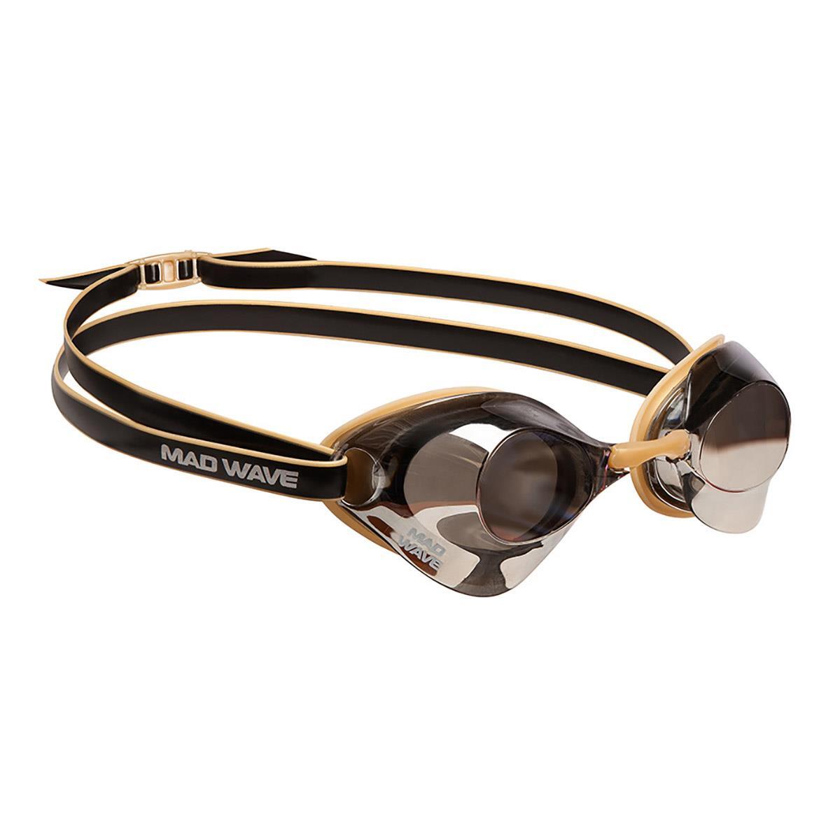 Mad Wave Honey Mirrored Goggles - Black 4/5