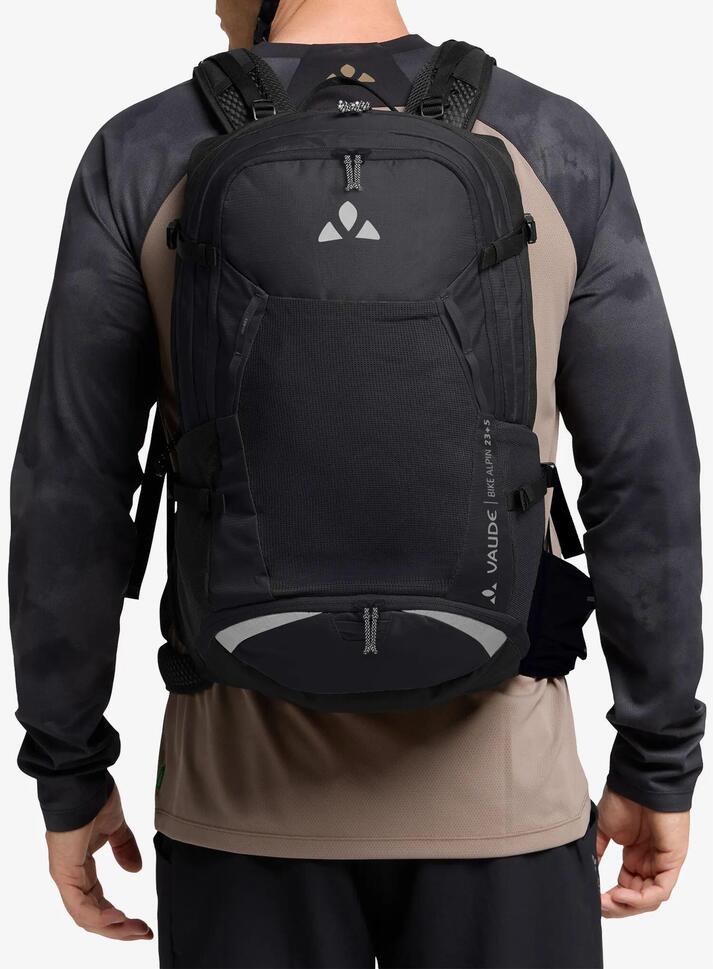 Plecak rowerowy Vaude Bike Alpin 23+5 - black