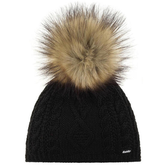 Eisbär Nelia Lux Mütze für Damen mit Bommel