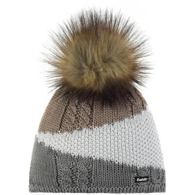 Eisbär Eden Lux Mütze für Damen mit Bommel