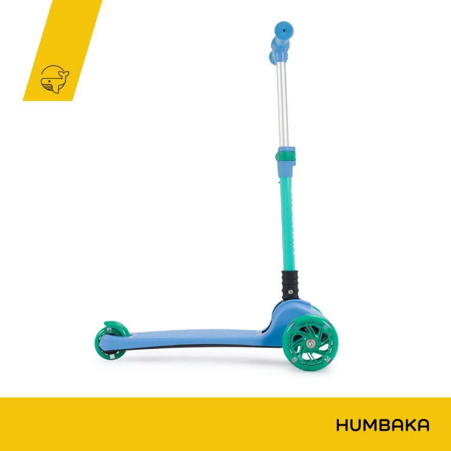 Hulajnoga trójkołowa dziecięca HUMBAKA Starshine LED 2/5