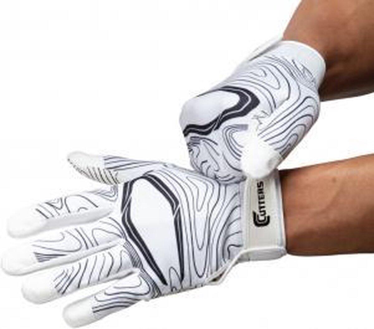 Football américain - NFL - S150 - Game Day - Gants de receveur - Adultes (Blanc) 3/3
